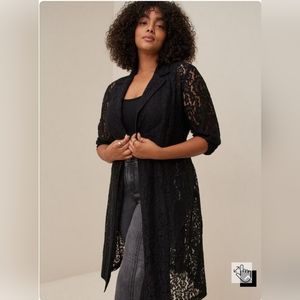 Torrid lace trench